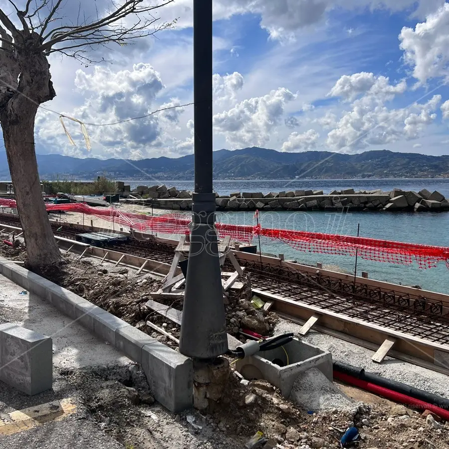 Villa San Giovanni, il sindaco conferma: «Il cantiere del lungomare sarà chiuso entro il 31 maggio»