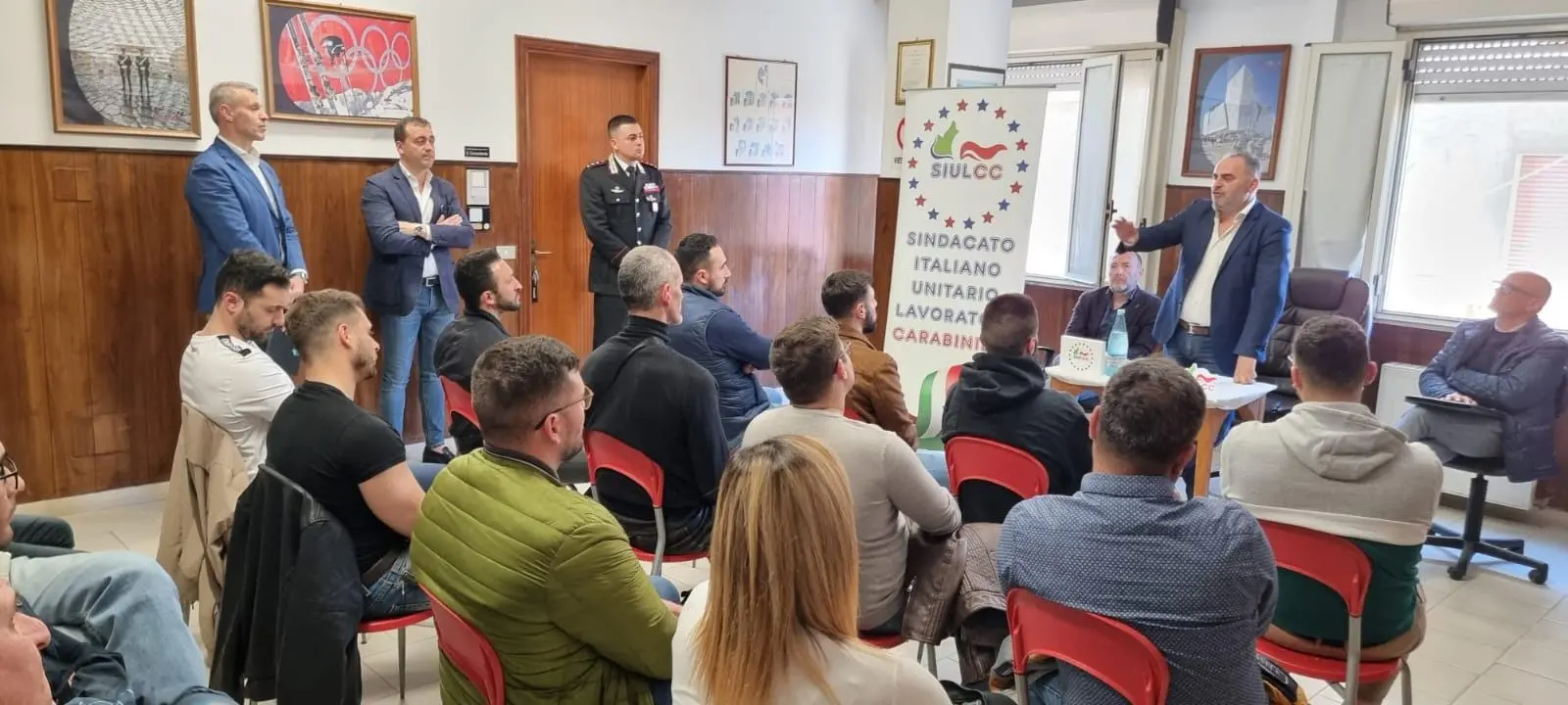 Melito Porto Salvo, al Comando Carabinieri l'assemblea del sindacato Siulcc