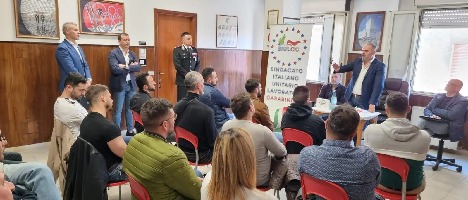 Melito Porto Salvo, al Comando Carabinieri l'assemblea del sindacato Siulcc