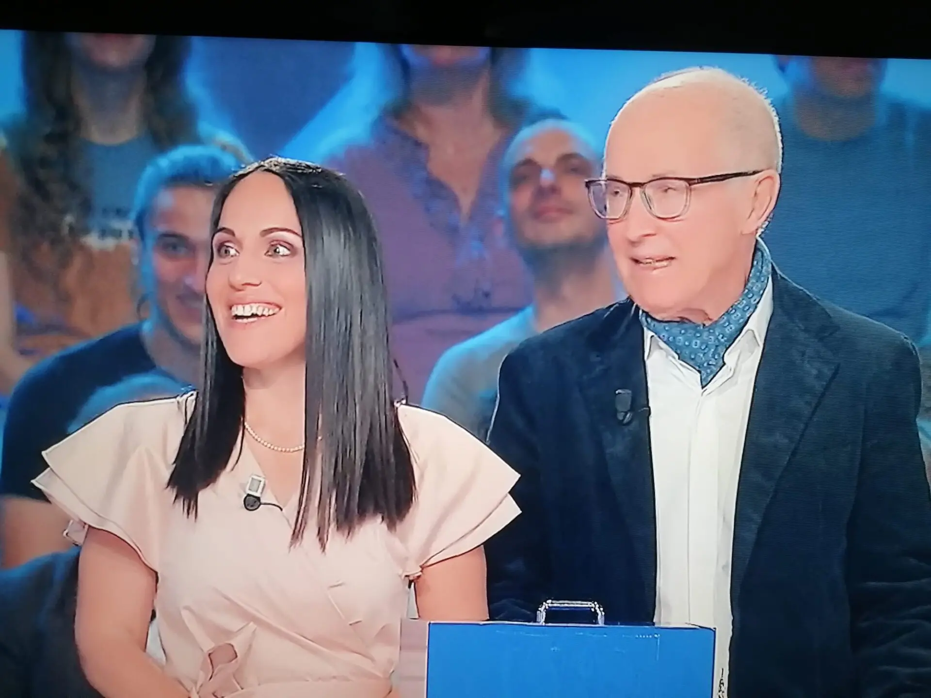 Ad \"Affari Tuoi\" la reggina Federica accompagnata dal padre ha sfidato la sorte