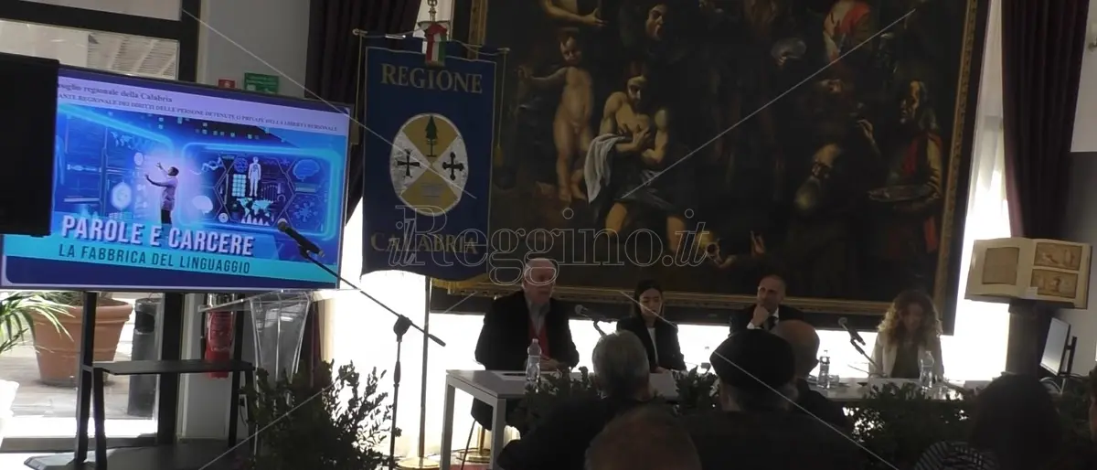 Reggio, garante Muglia: «Le parole per costruire relazioni e rieducare i detenuti» - VIDEO