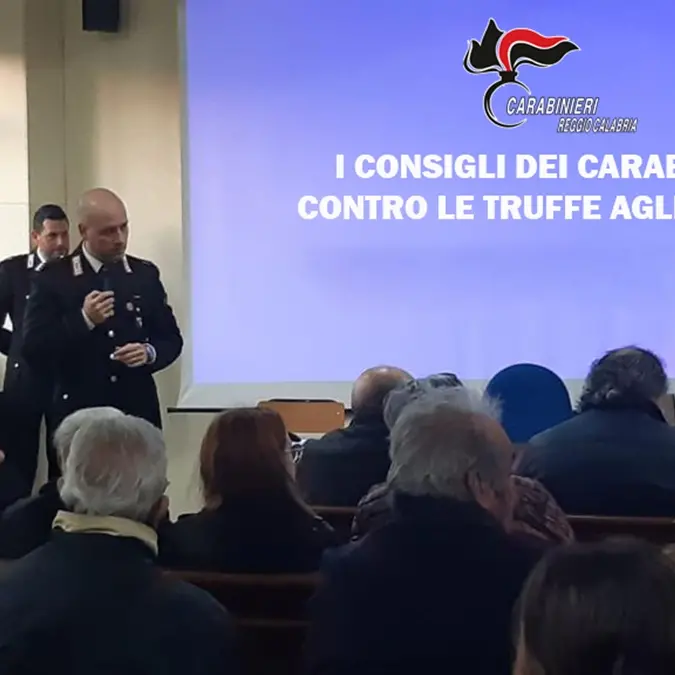 Reggio, i consigli dei carabinieri contro le truffe agli anziani