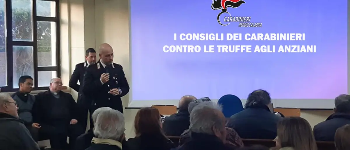 Reggio, i consigli dei carabinieri contro le truffe agli anziani