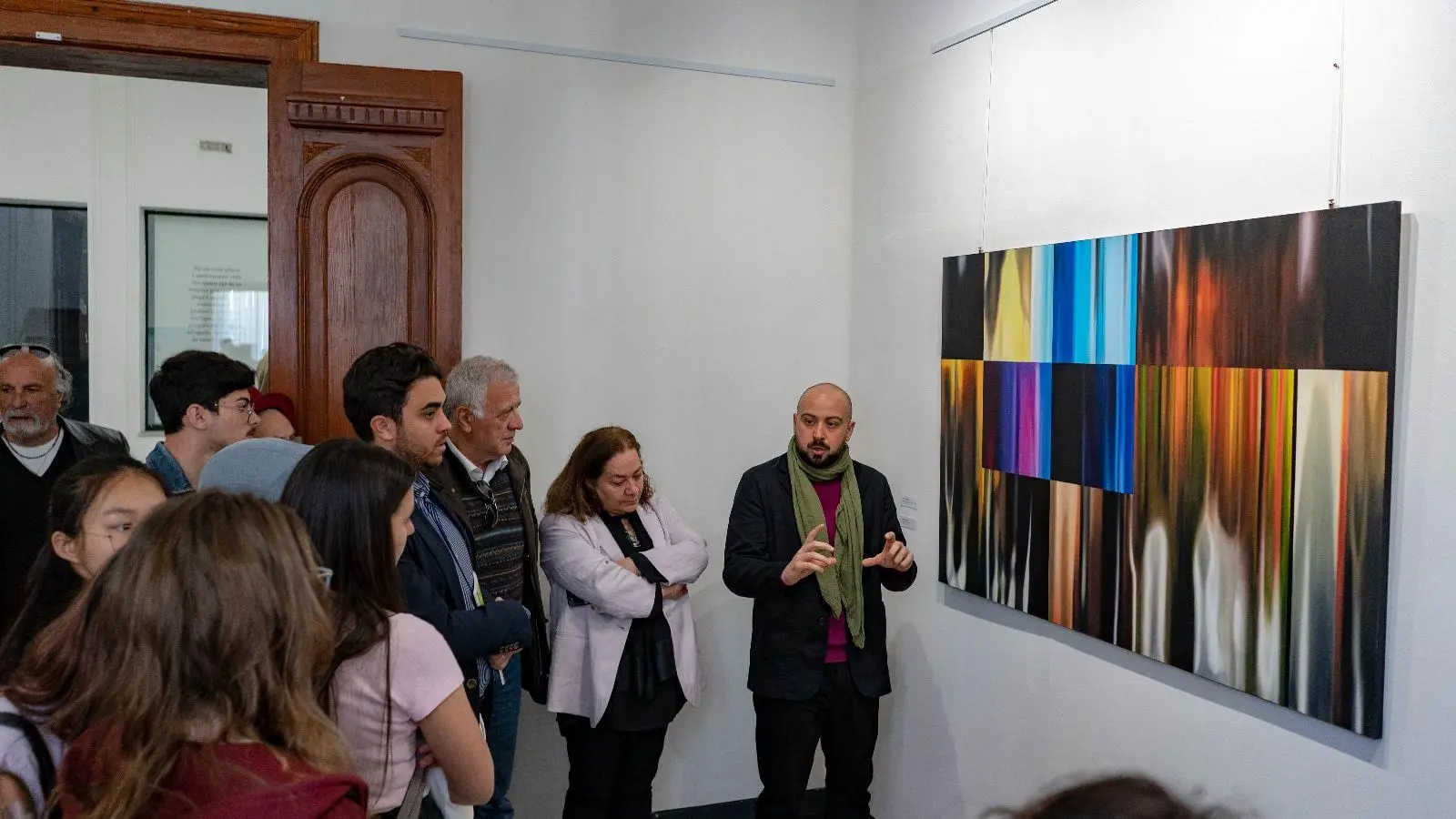 Reggio, successo per l'opening di \"Forme in superficie\" al Palazzo della Cultura della Metrocity