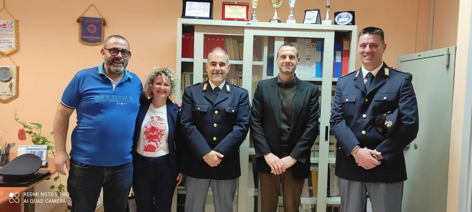 Reggio, a Gallina la Polizia in cattedra contro il cyberbullismo