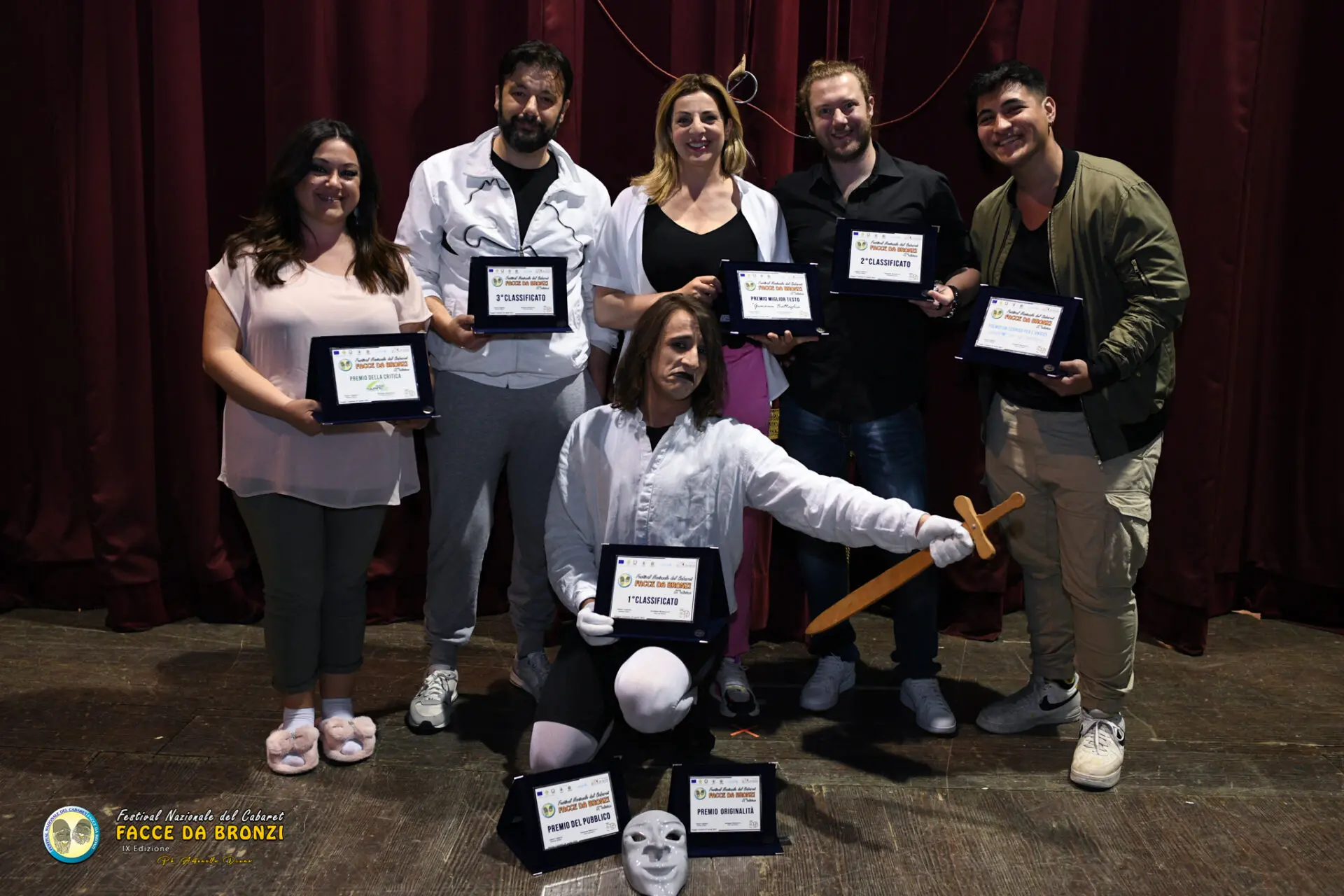 Loris Fabiani vince la nona edizione del Festival Facce da Bronzi