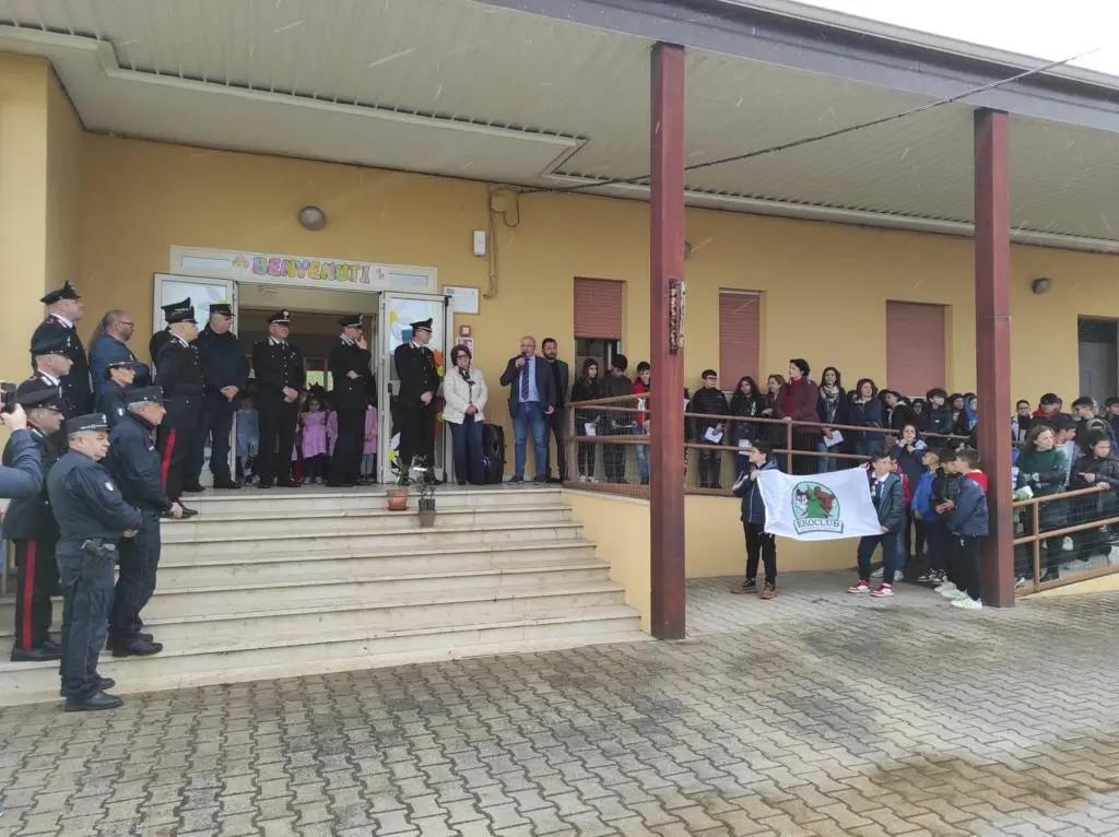 Molochio, l'albero di Falcone mette radici nella scuola dell'infanzia