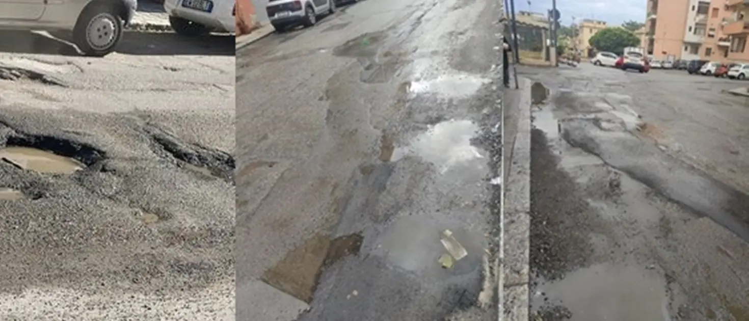 Reggio, via Furnari: quando la pezza è peggiore del buco