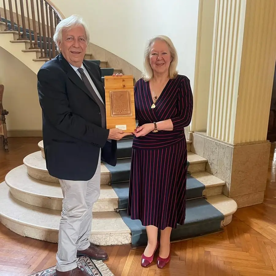 Calabria e Grecia, Gal Terre Locridee incontra a Roma l'ambasciatrice Sourani