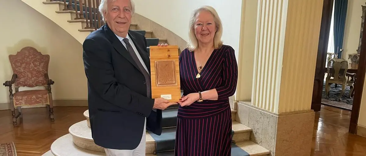 Calabria e Grecia, Gal Terre Locridee incontra a Roma l'ambasciatrice Sourani