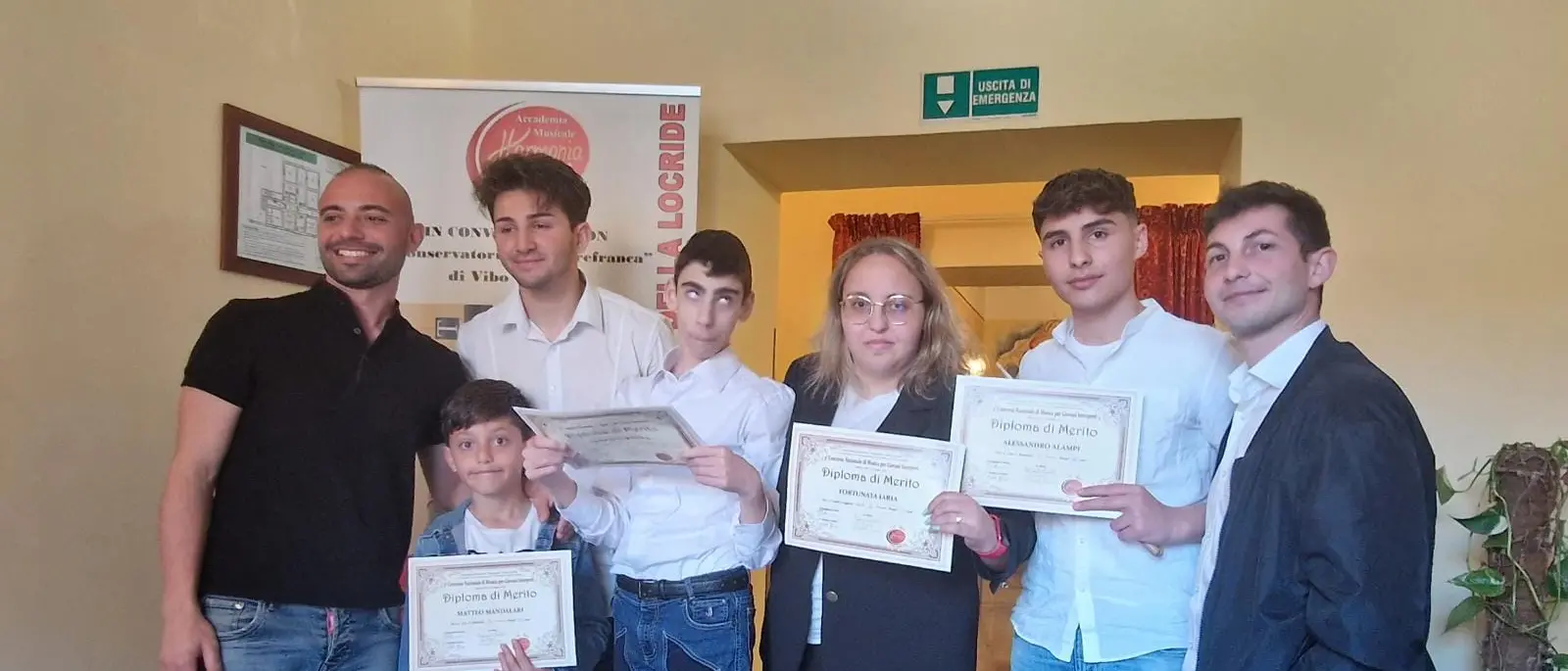 L'Area Grecanica brilla a Siderno, podio per i giovani di Nuova Sinfonia