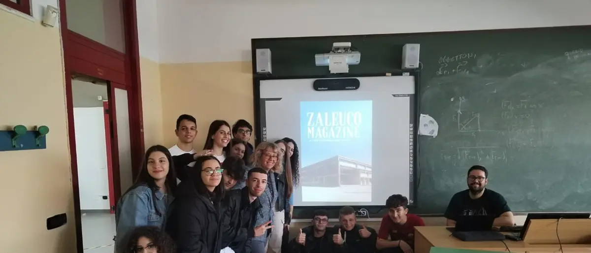 Locri, da un progetto didattico sul giornalismo nasce \"Zaleuco Magazine\"