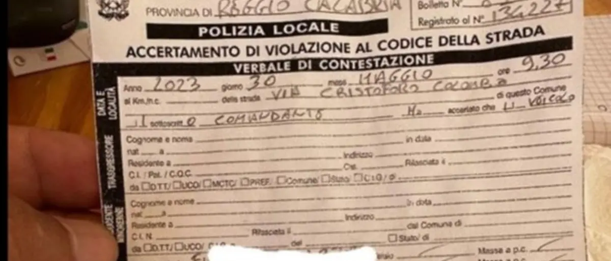 Finte multe a Scilla, il comandante della polizia municipale denuncia la truffa
