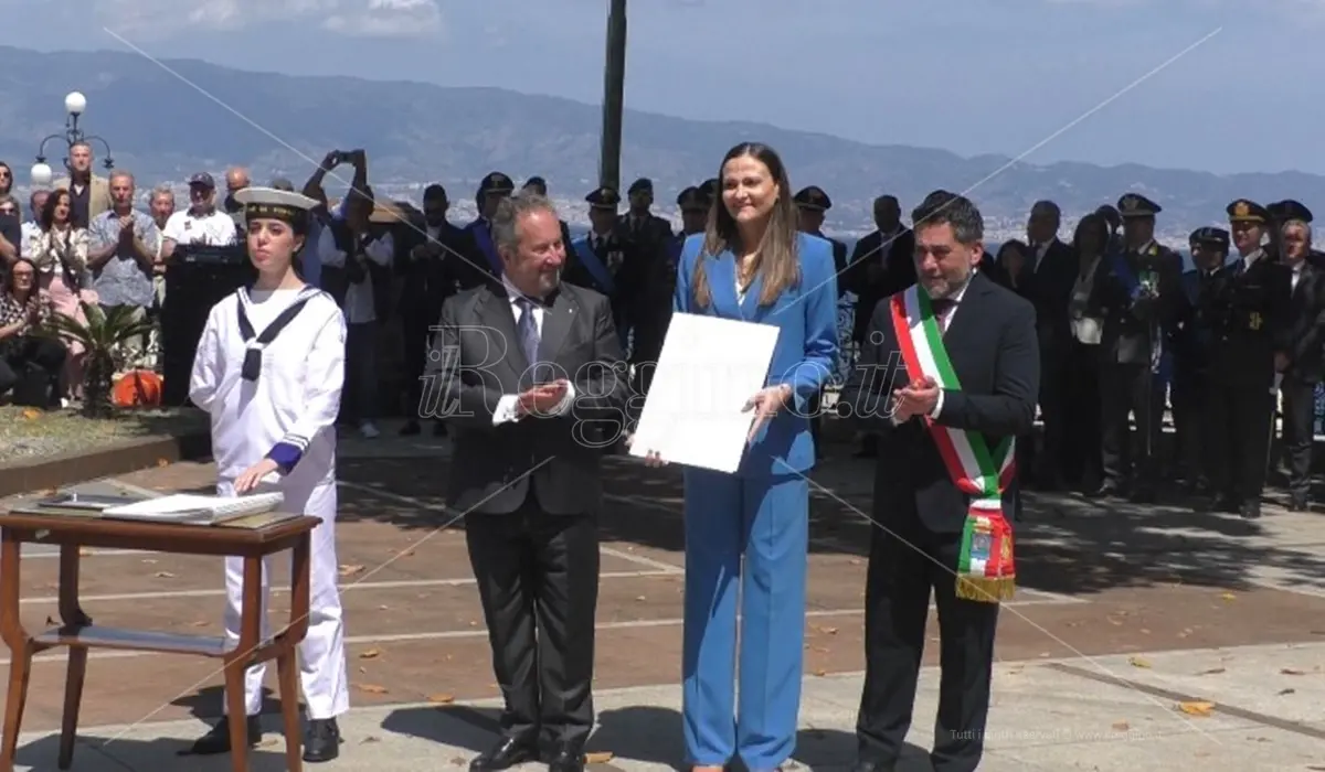 Reggio, Antonella Del Core prima pallavolista nell’albo delle onorificenze della Repubblica - VIDEO