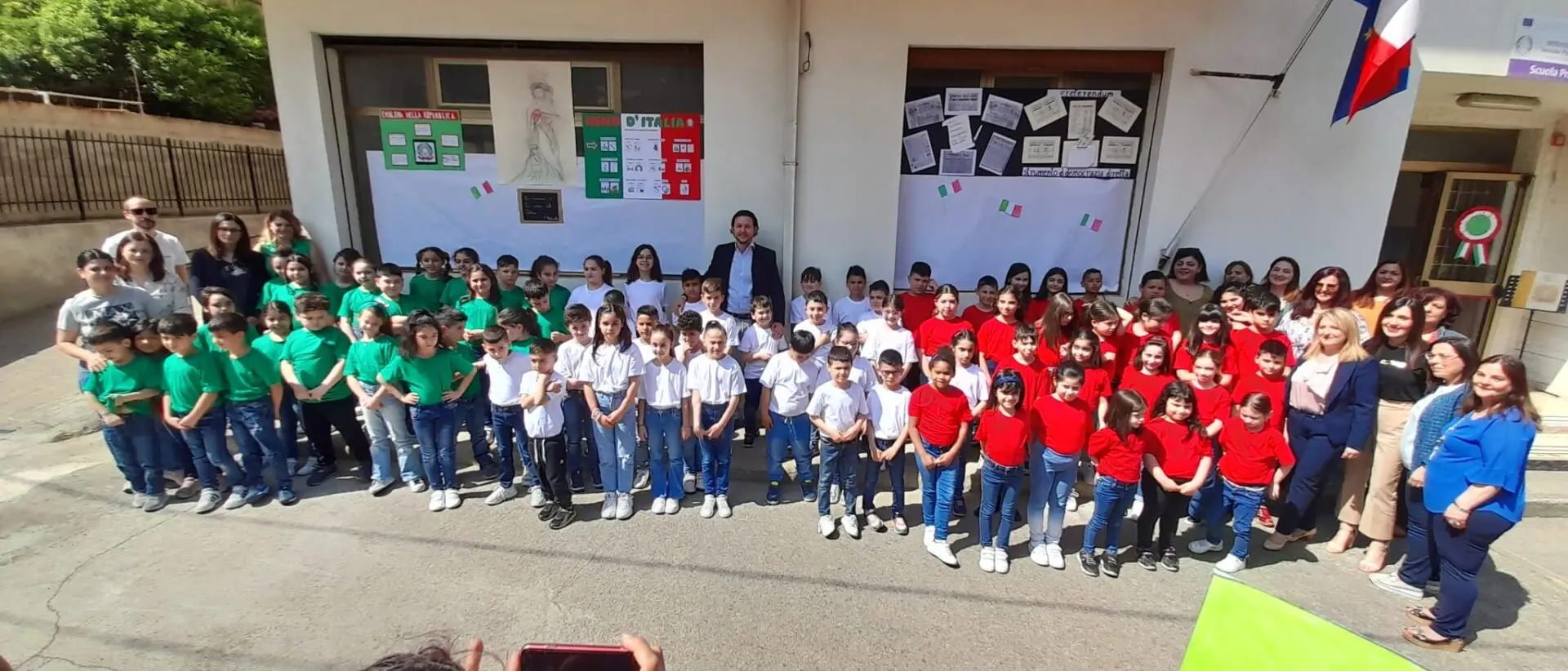 Reggio, anche la scuola di Saracinello celebra la Festa della Repubblica