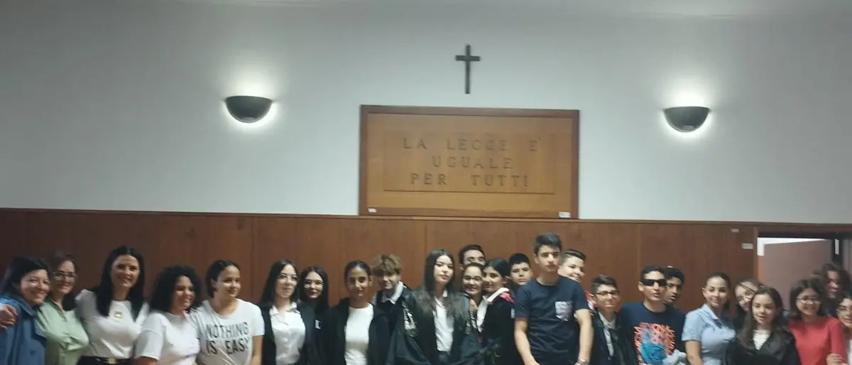 Reggio, gli studenti del \"Telesio\" alla simulazione del progetto \"Ciak...un processo simulato\"