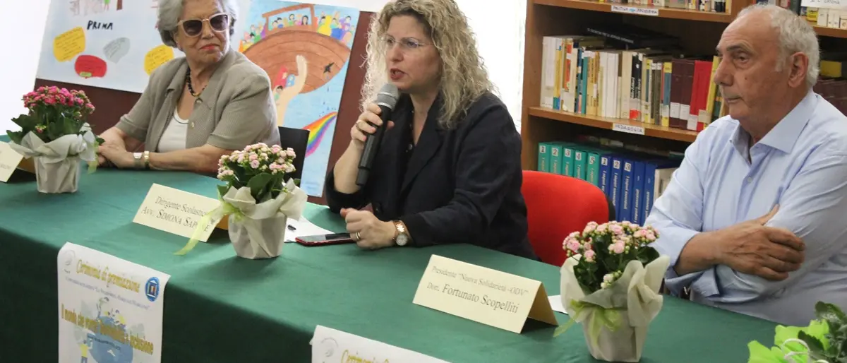 Reggio, all'IC \"Radice\"di Catona premiati gli studenti del progetto \"La Solidarietà Pasquale Marciano\"