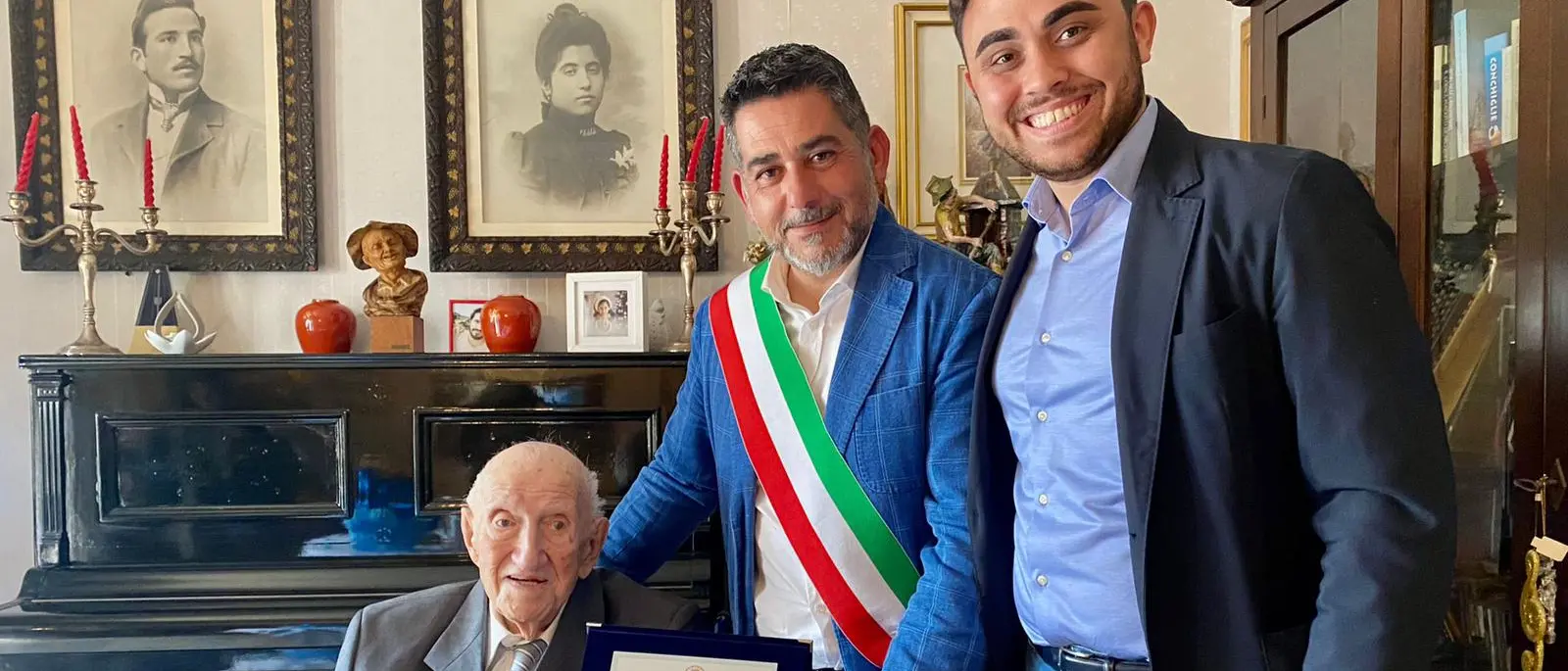 Reggio, il signor Oronzo De Matteis compie 100 anni