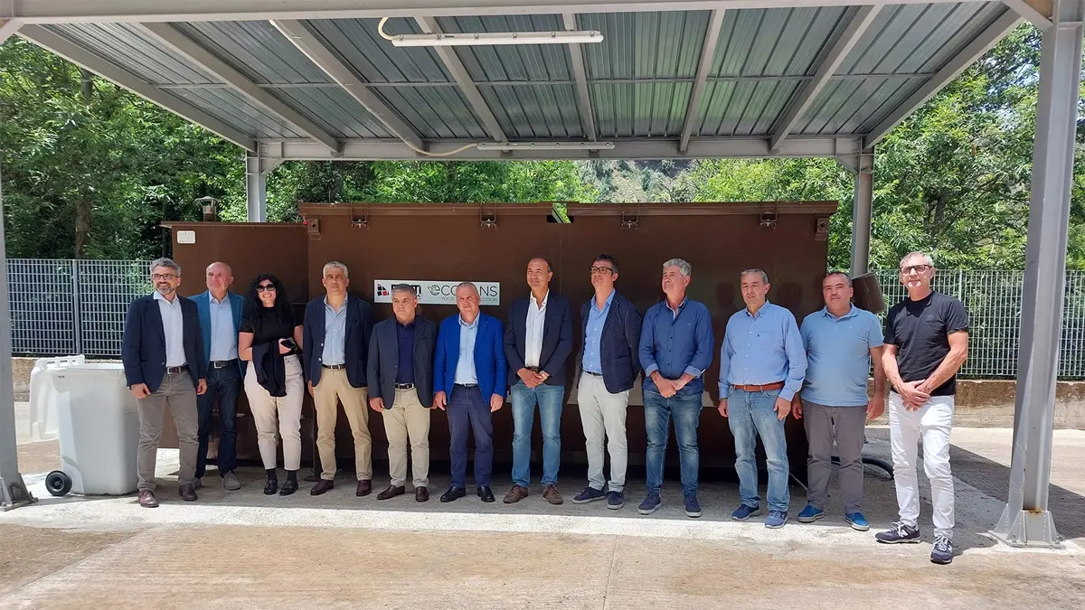 Scido, inaugurata la prima compostiera Meccanica del territorio metropolitano reggino