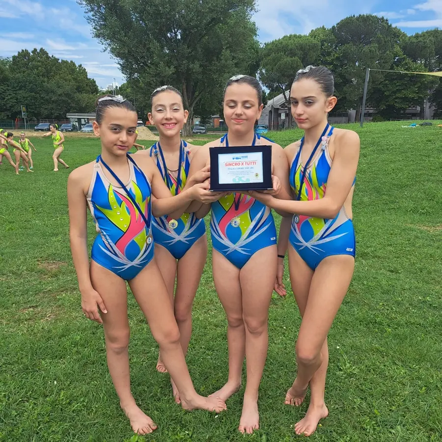 Nuoto sincronizzato, Italica Sport Reggio ai vertici nazionali con due doppi