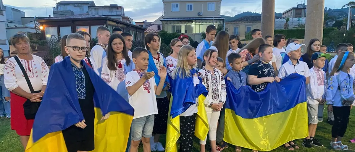Locride, bambini ucraini in fuga dalla guerra accolti a Roccella Jonica
