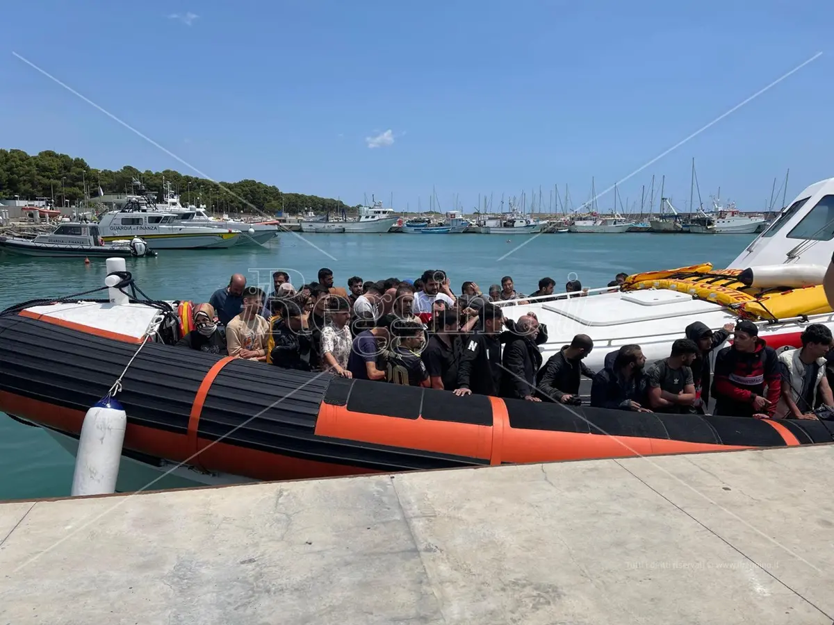 Ancora sbarchi nella Locride, soccorsi a Roccella 55 migranti