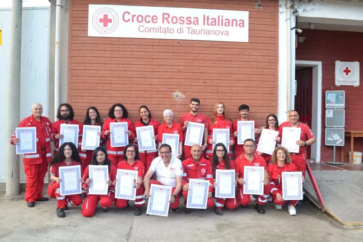 Covid, medaglia di benemerenza per i volontari della Croce Rossa di Taurianova