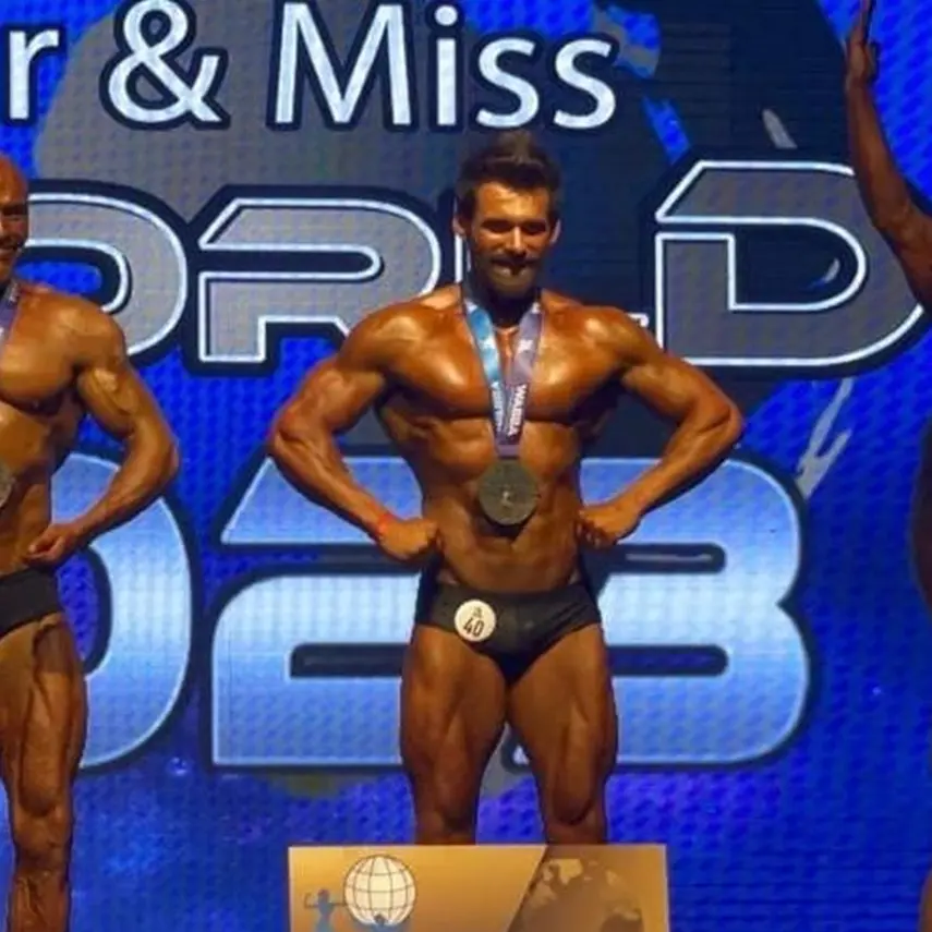 Zvolen, è calabrese il Campione del mondo di Body Building 2023