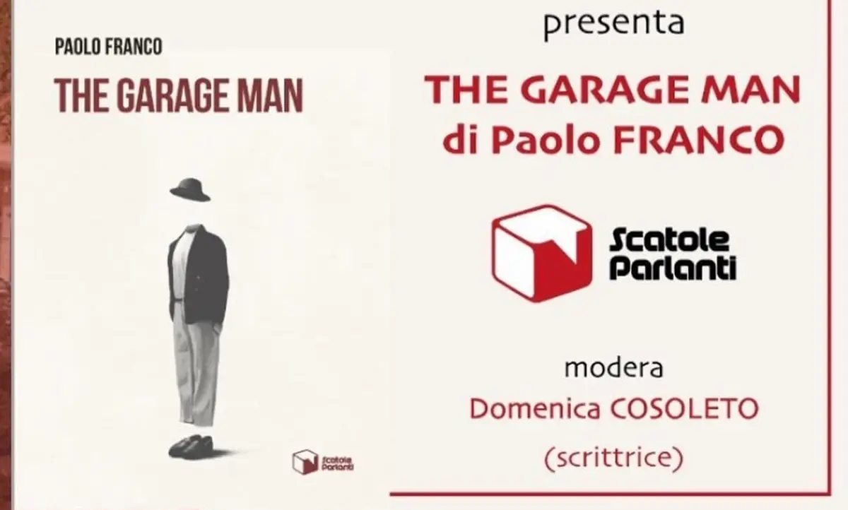 Reggio, Paolo Franco presenterà il suo libro The garage man nell'area Griso Laboccetta