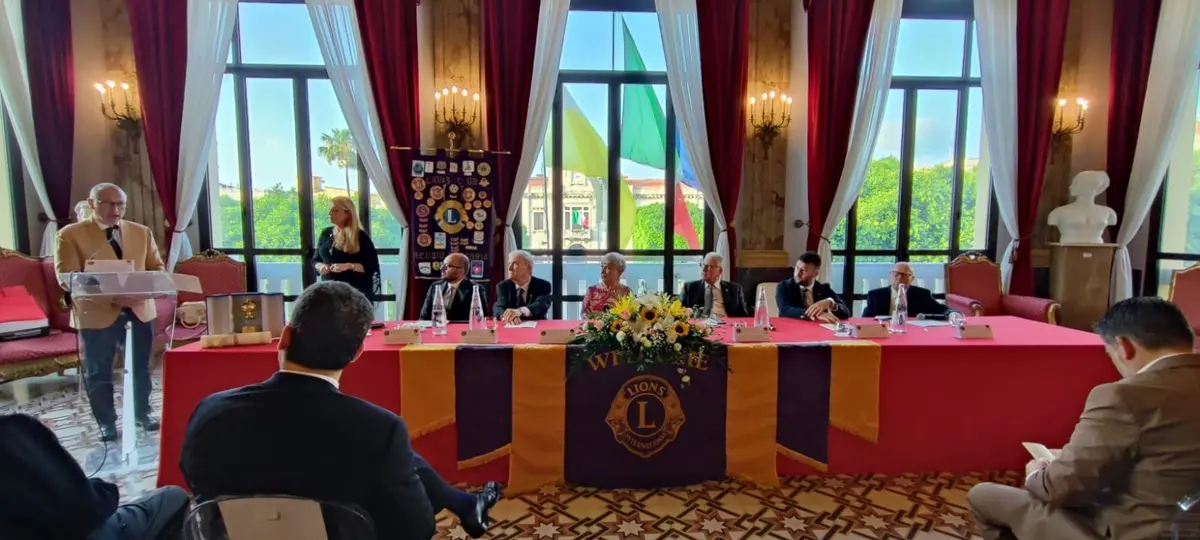 La cerimonia del Bergamotto d'Oro del Lions Club Reggio Calabria Host