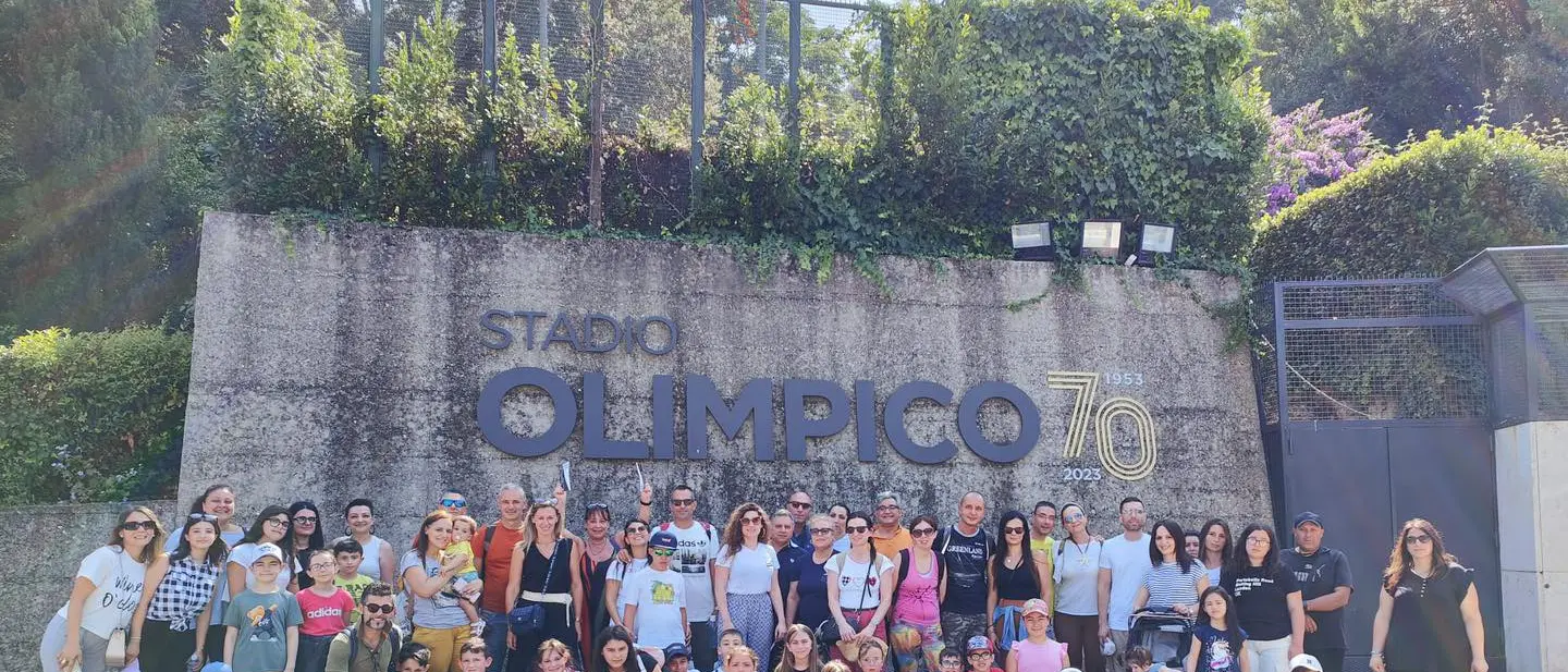 I partecipanti al progetto Reggio Resiliente “I Love Sport” in visita da Papa Francesco