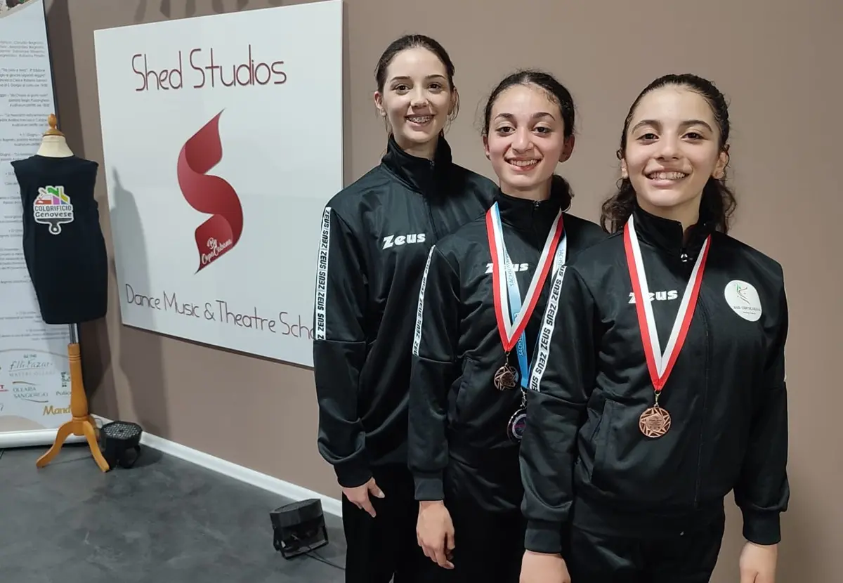 Danza, di ritorno da Mondiali ed Europei tre atlete dell’Asd Copacabana di Reggio Calabria