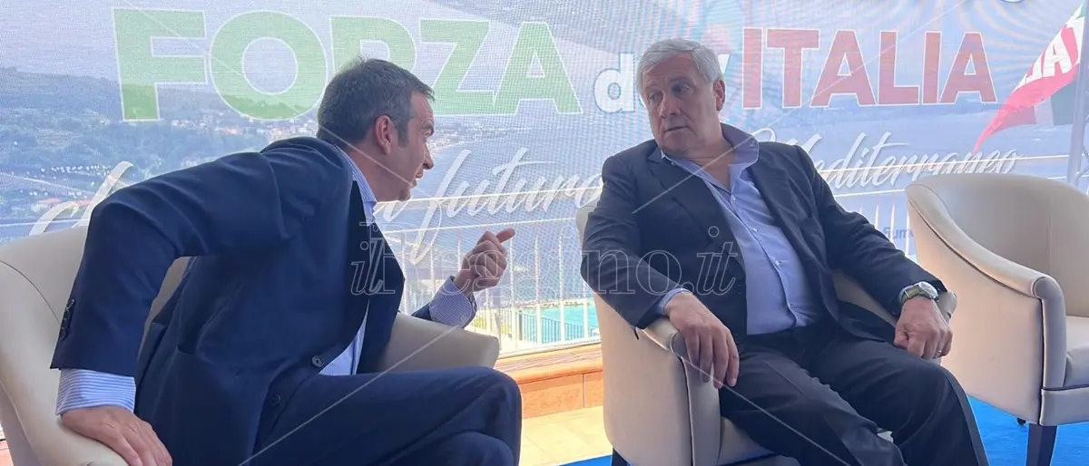 Villa San Giovanni, Tajani: «Il ponte sullo Stretto è forza dell'Italia e chiave nel futuro del Mediterraneo»
