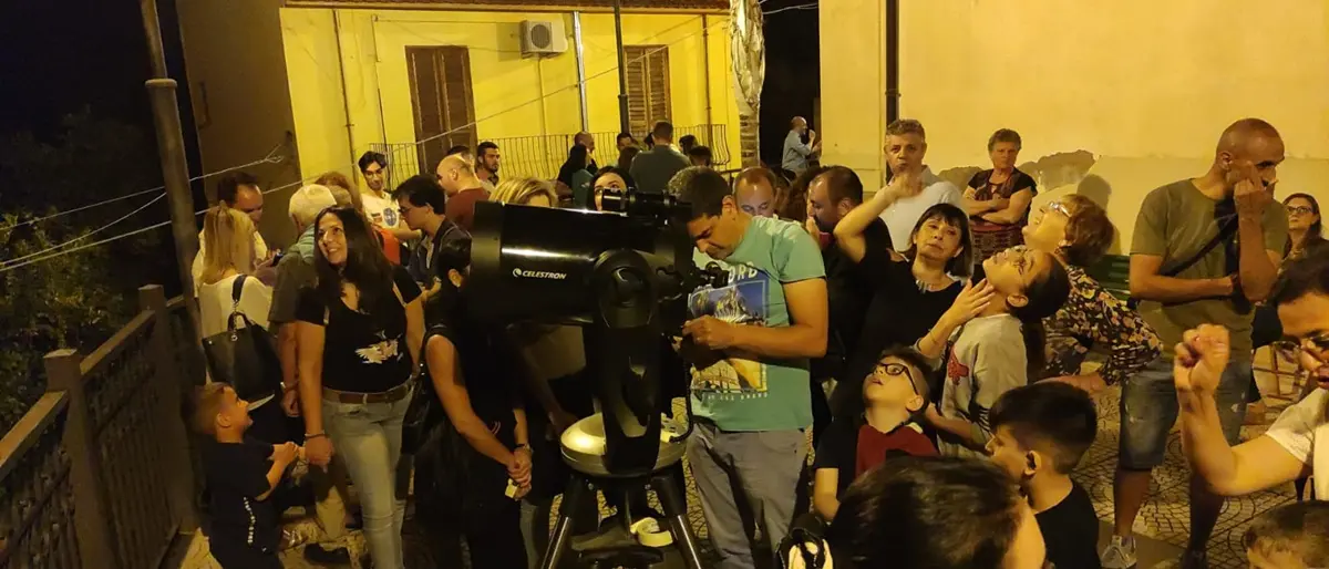 Reggio, magica serata sotto le stelle a Vito