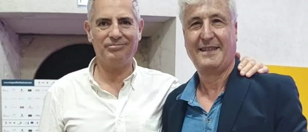 Reggio, Luca Manfredi, figlio dell'indimenticabile Nino, socio onorario dell'associazione \"Incontriamoci Sempre\"