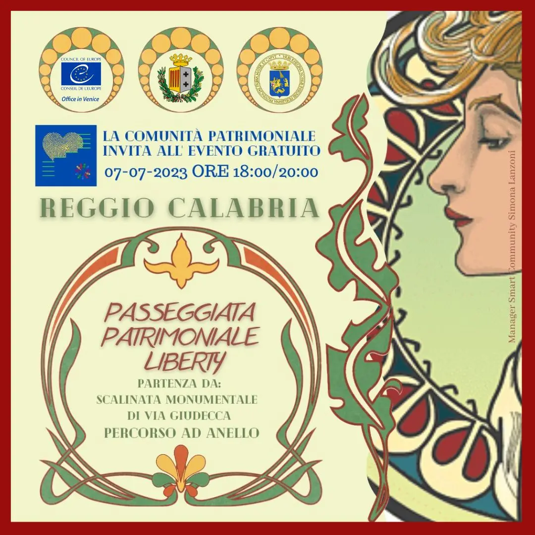 Reggio riscopre il “Liberty” con la passeggiata patrimoniale di via Giudecca