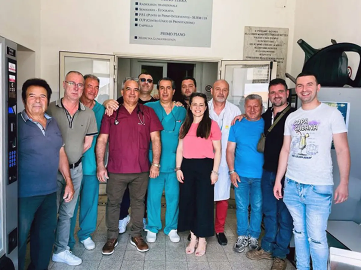 Ospedale di Oppido, arriva la donazione della Bcc: acquistata attrezzatura informatica