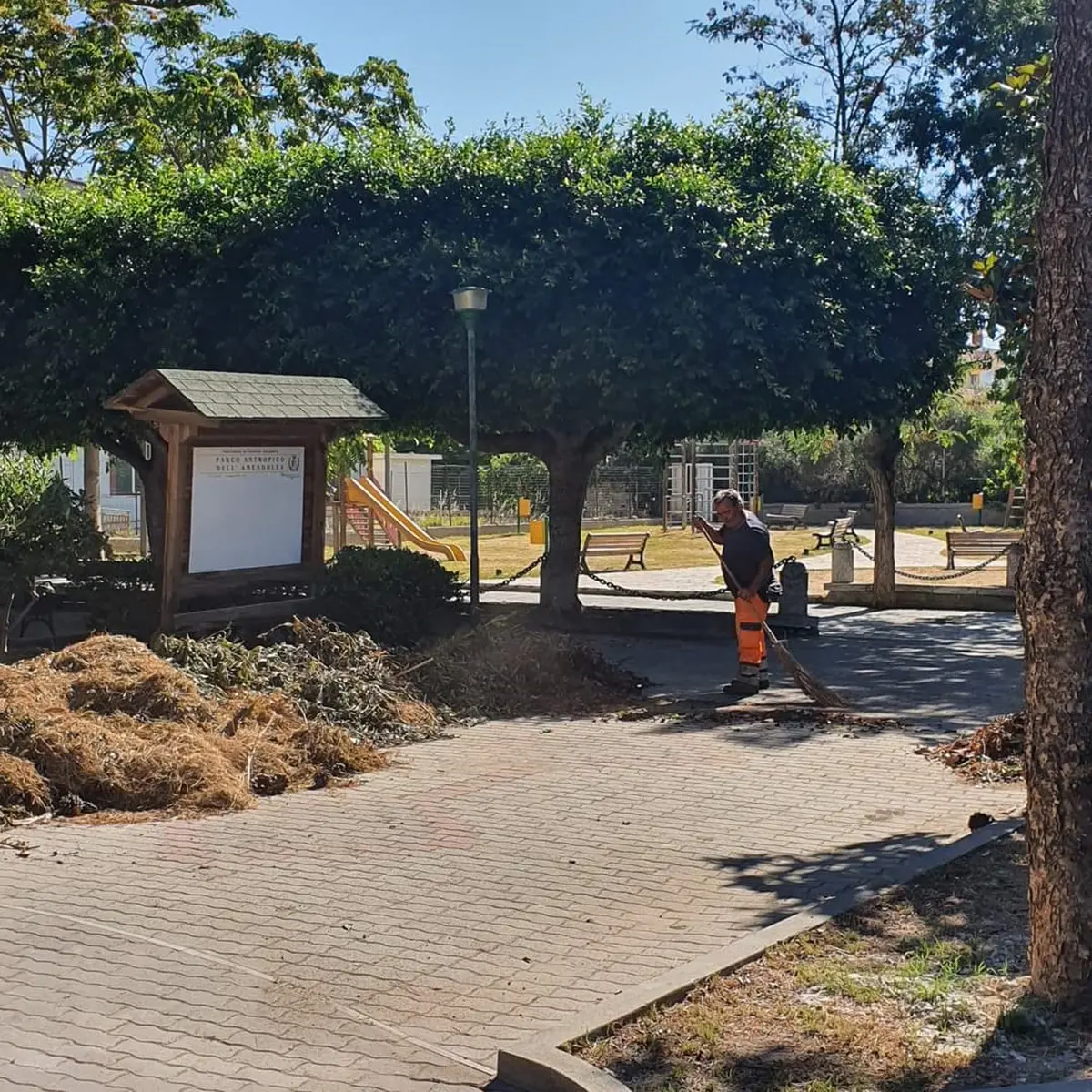 Palizzi, al lavoro per il decoro urbano e la sicurezza delle spiagge