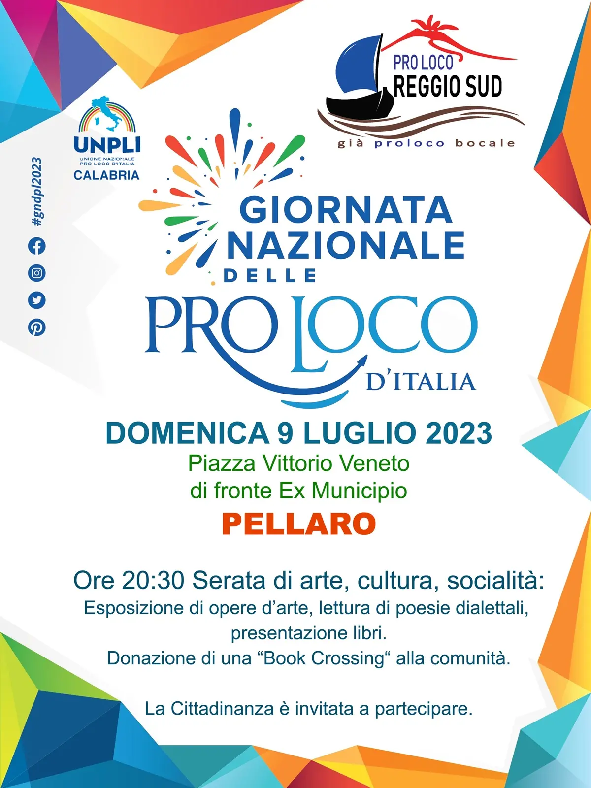 Reggio, a Pellaro la \"Giornata Nazionale delle Pro Loco Unpli\"