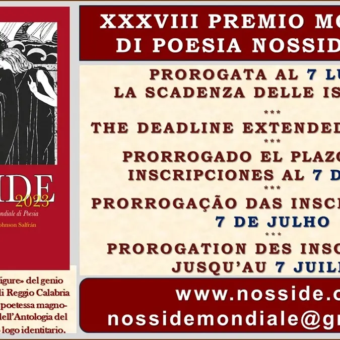 Reggio, ultime ore per le iscrizioni al 38° premio mondiale di poesia \"Nosside\"