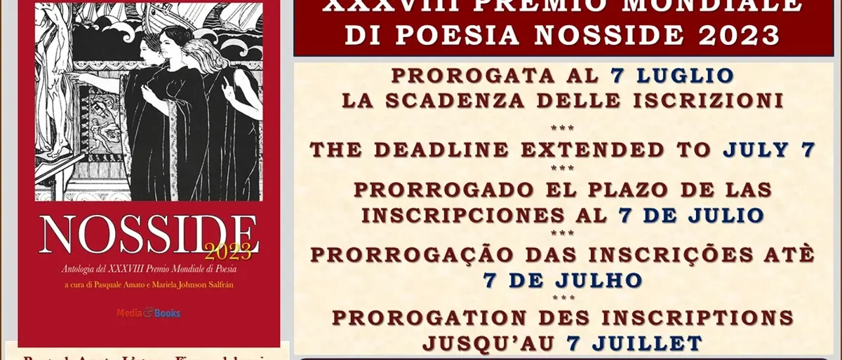 Reggio, ultime ore per le iscrizioni al 38° premio mondiale di poesia \"Nosside\"
