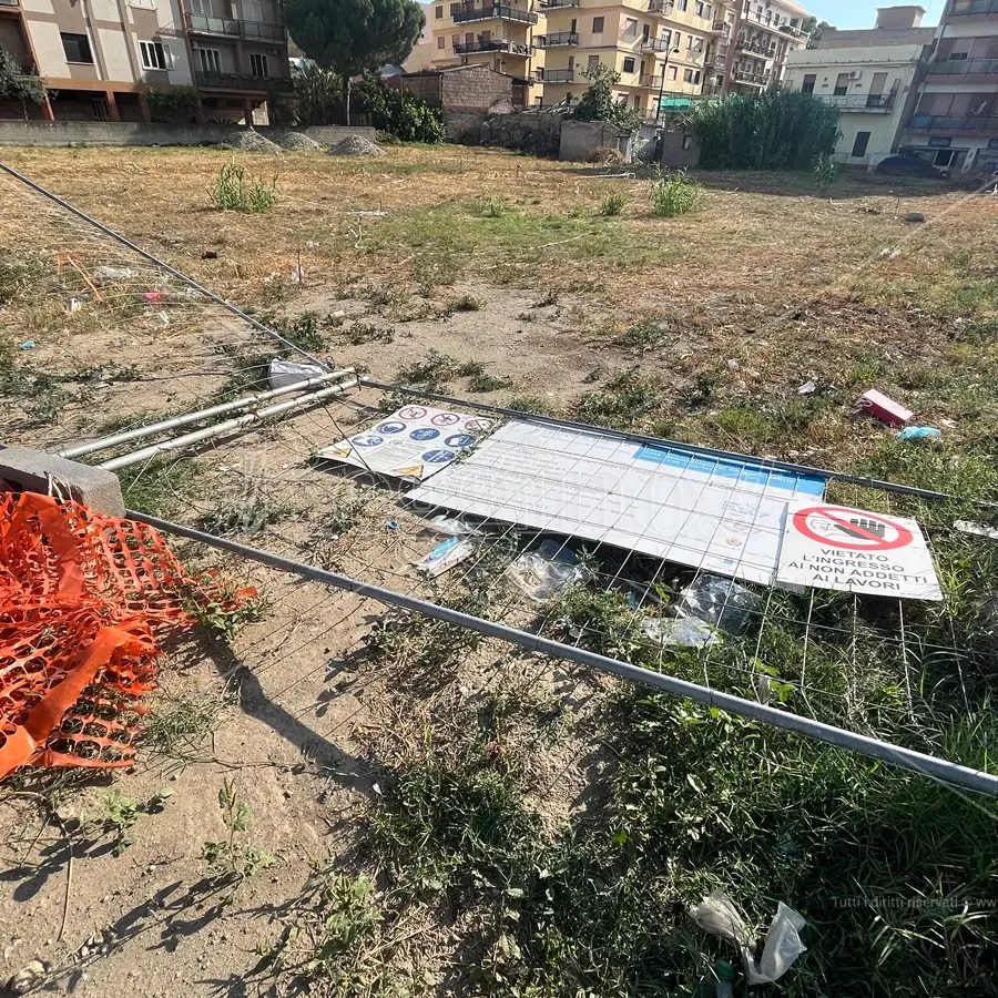 Reggio, cantiere orti urbani ripulito ma ancora non riattivato - FOTO