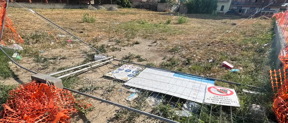 Reggio, cantiere orti urbani ripulito ma ancora non riattivato - FOTO