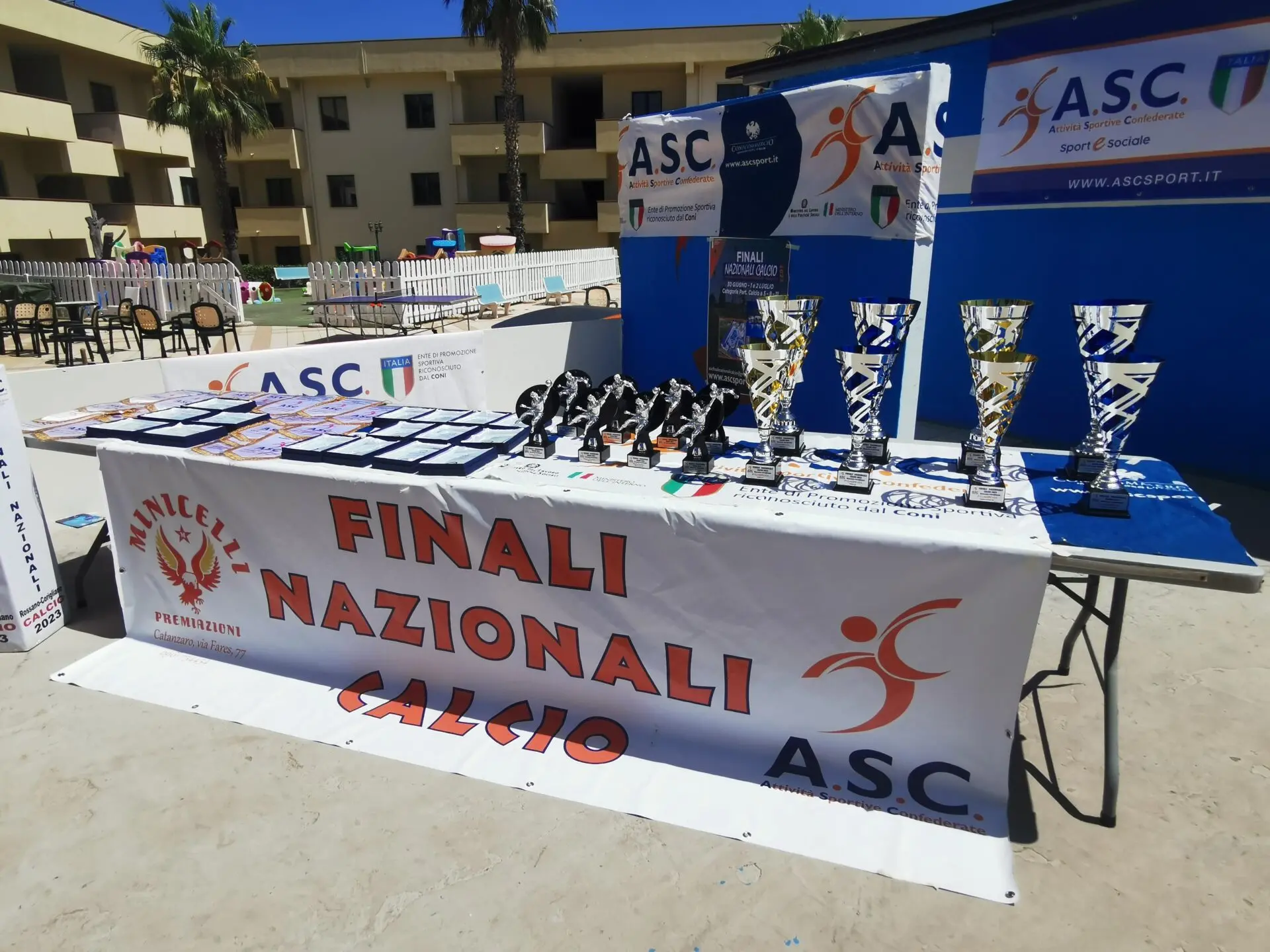 Reggio, concluso il campionato nazionale di Calcio ASC