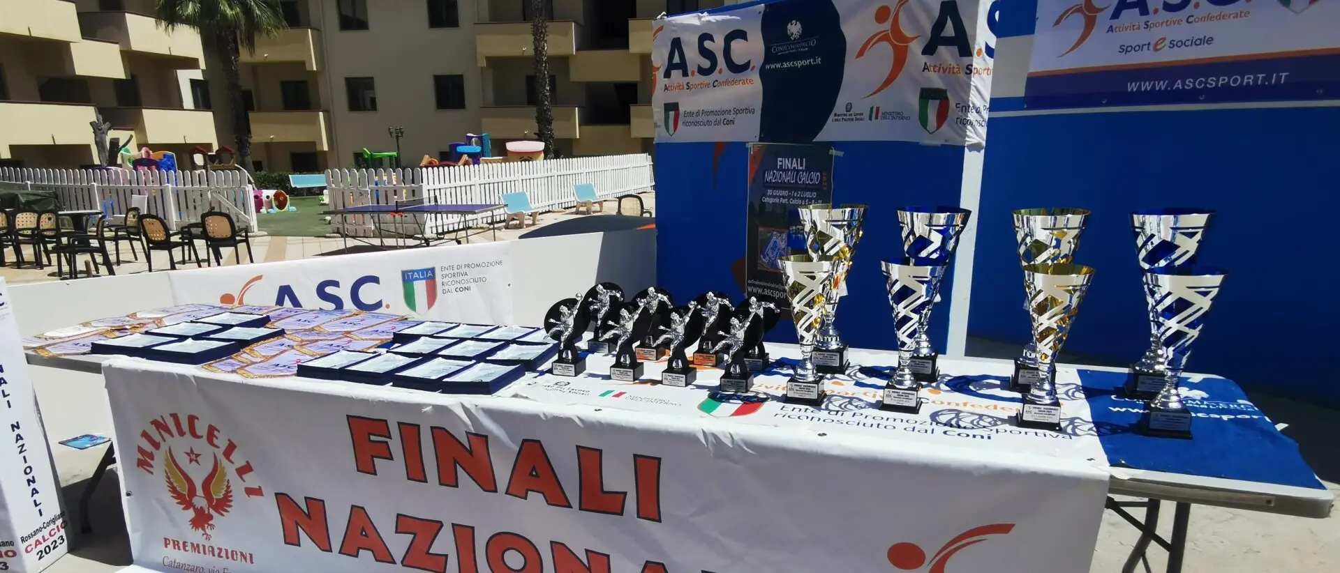 Reggio, concluso il campionato nazionale di Calcio ASC