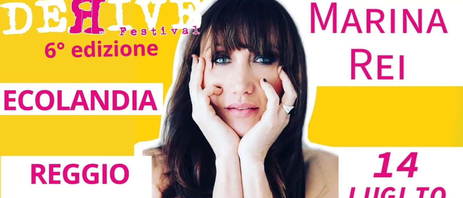 Derive Festival a Reggio, la sesta edizione si apre col concerto di Marina Rei