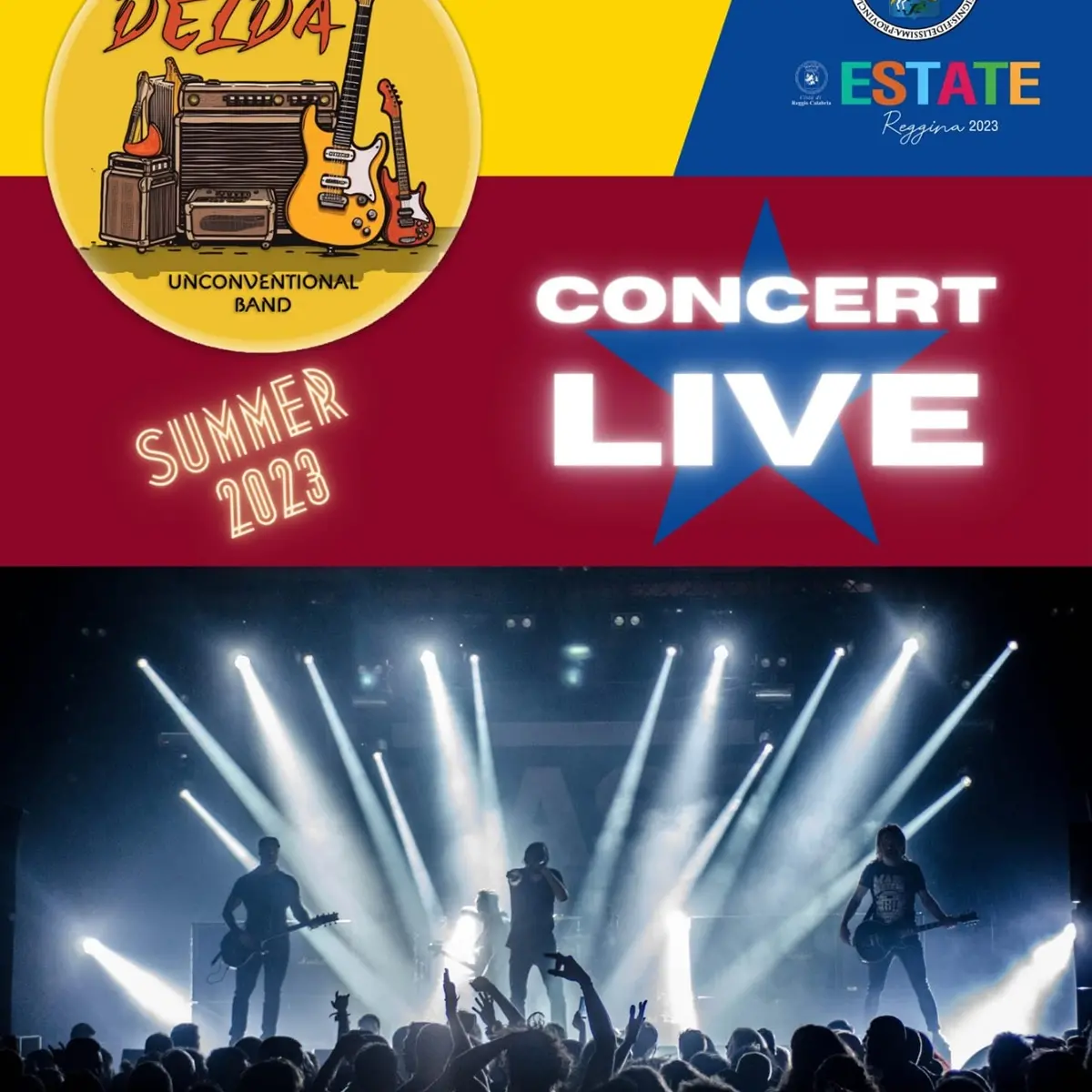 Reggio, per l'estate reggina concerto dei \"Delda\" a Piazza Castello