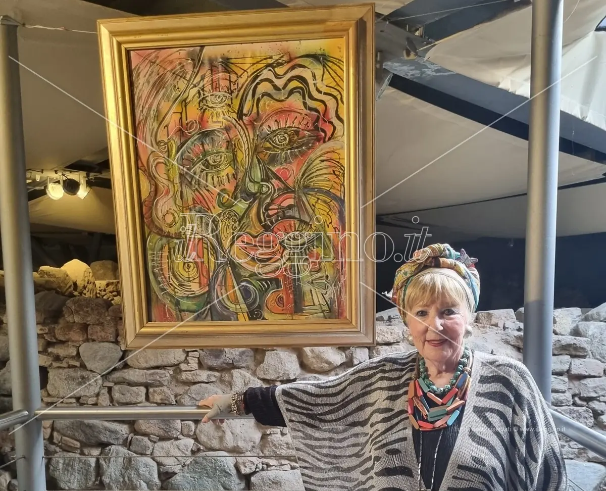 Ipogeo di Reggio, Miriam Jaskierowicz Arman: «Queste pietre parlano la lingua dei miei quadri»