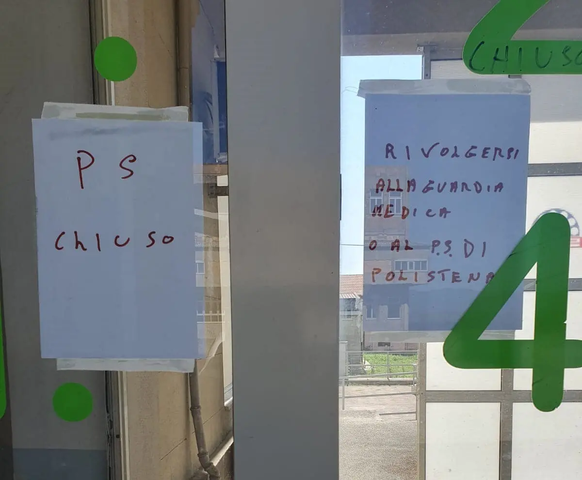 Ospedale di Oppido, vietato ammalarsi: «Rivolgersi alla guardia medica o al Ps di Polistena»