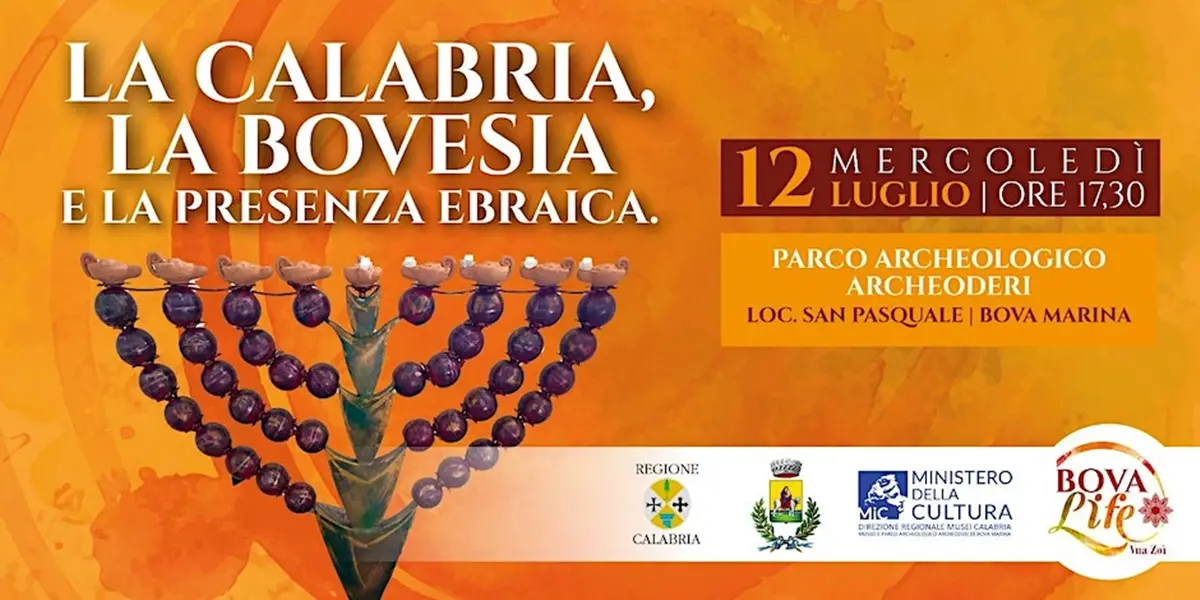 Bova Marina, al Parco Archeologico il convegno \"La Calabria, la Bovesia e la presenza Ebraica\"